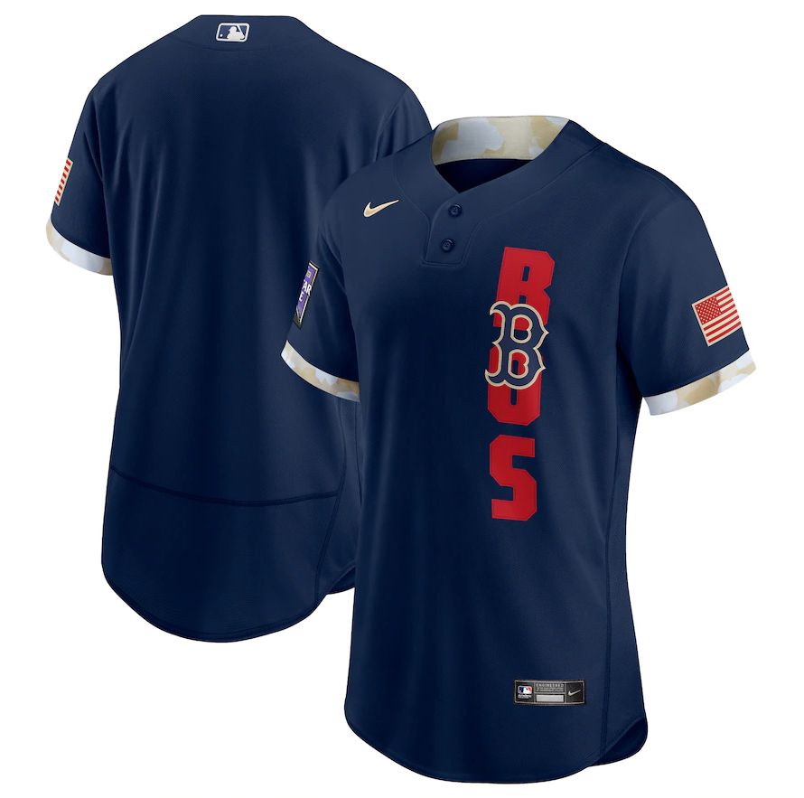 Cheap Men Boston Red Sox Blue 2021 All Star Elite Nike MLB Jersey